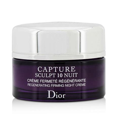 Capture Sculpt 10 Nuit Regenerating Firming Night Cream.